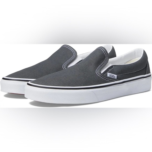 Vans Other - NWOT Vans Charcoal Slip-On Sneakers